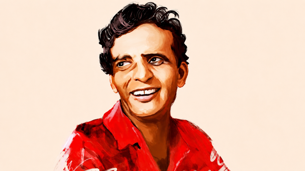 Portrait of Bangladeshi writer and posthumous Ekushey Padak recipient Ahmed Sofa, whose remains are set to be transferred from Mirpur General Cemetery to the Intellectuals' Cemetery.